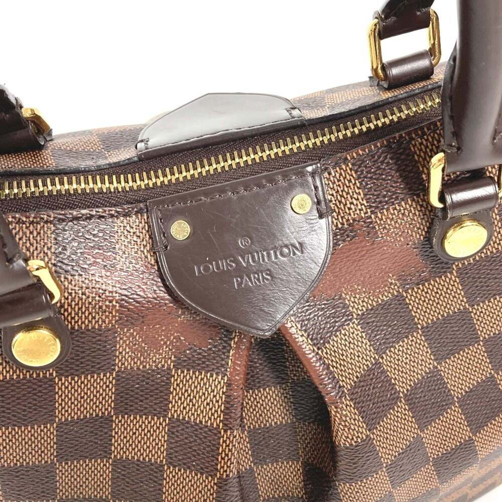 LOUIS VUITTON Brown Damier Canvas Tote Bag - Picture 9 of 16